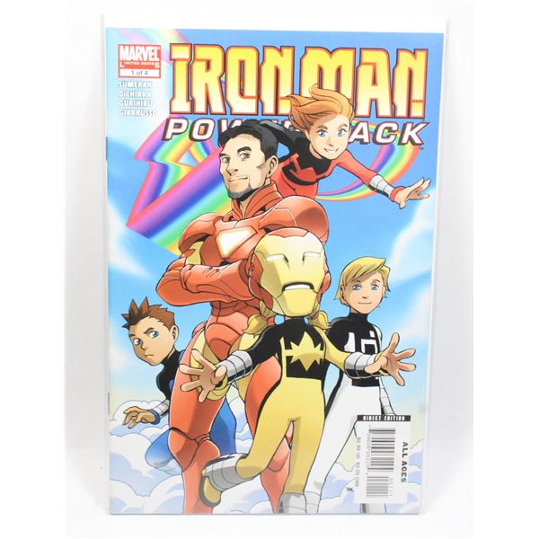 #1168 Marvel Comics Iron Man Power Pack #1 2007