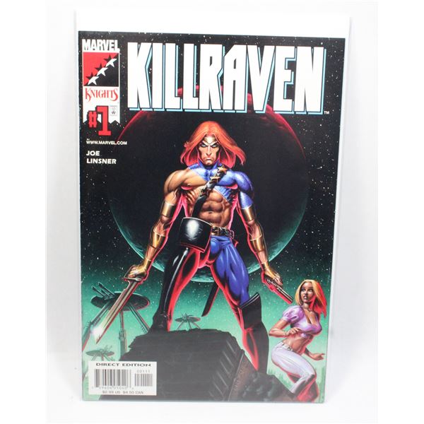 #1175 Marvel Comics Killraven #1 February 2001