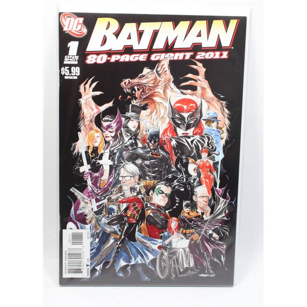 #1180 DC Comics Batman 80 Page Giant October 2011