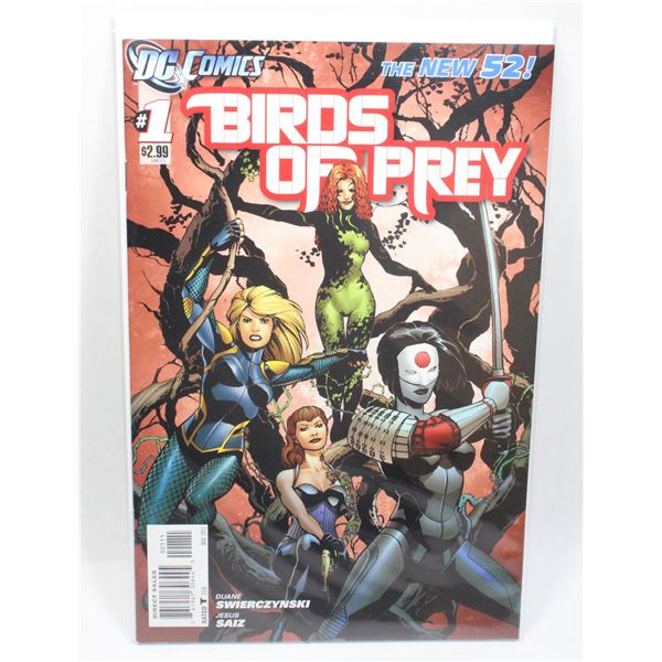 #1198 DC Comics Birds of Prey #1 November 2011