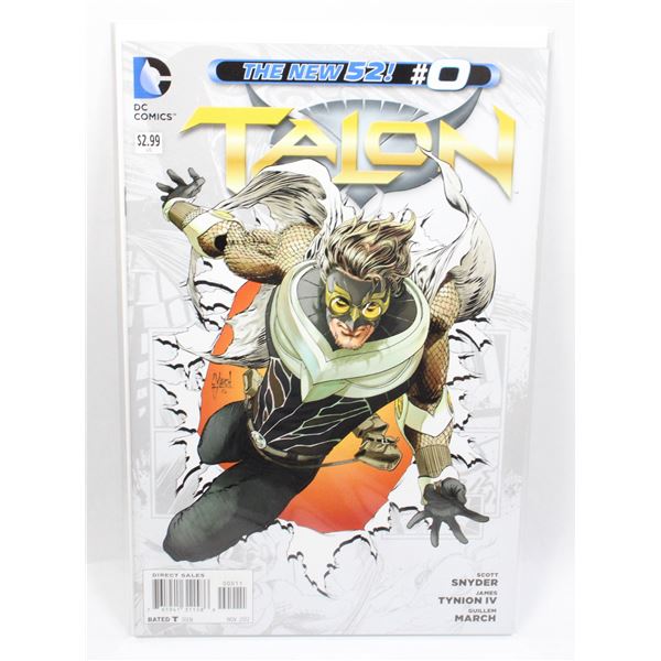 #1201 DC Comics New 52! Talon #0 November 2012