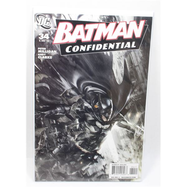 #1218 Detective Comics Batman Confidential #34