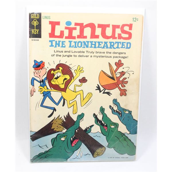 #1231 Gold Key Linus The Lionhearted #1 1965