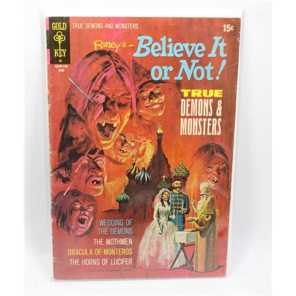 #1232 Gold Key Ripley's Believe it or Not! 1971