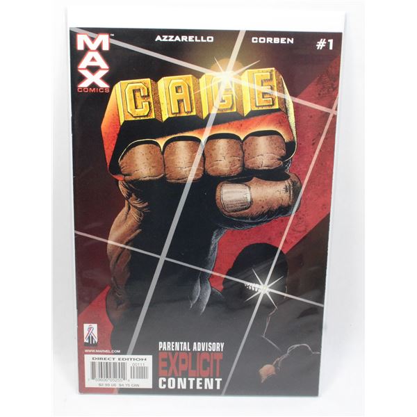#1234 Max Comics Cage #1 March 2002
