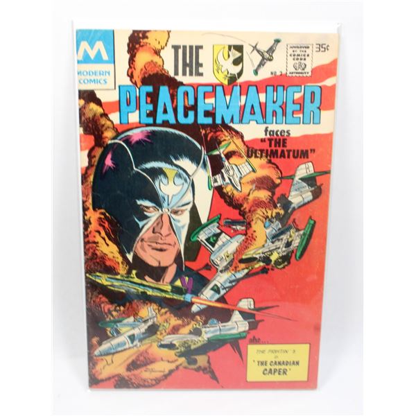 #1235 Modern Comics The Peacemaker #2 1978 Worn