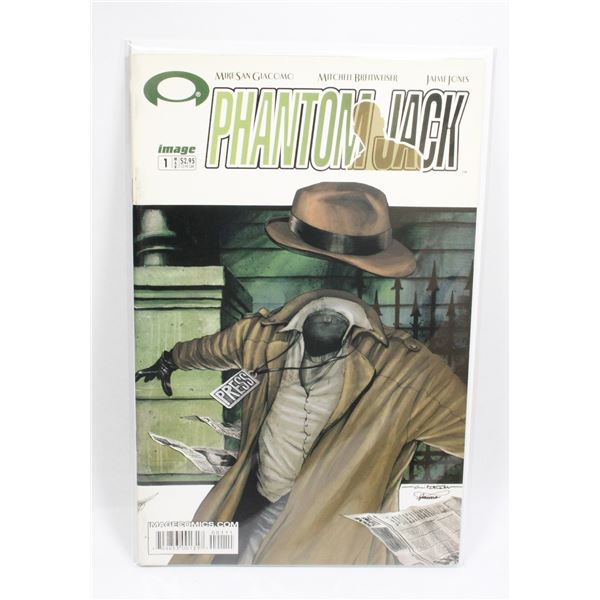 #1245 Image Comics Phantom Jack #1 March 2004