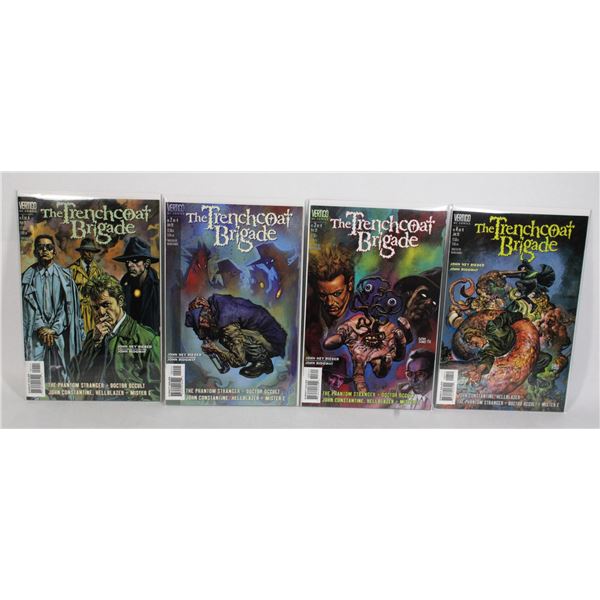 #1265 Vertigo ComicsThe Trenchcoat Brigade #1-#4