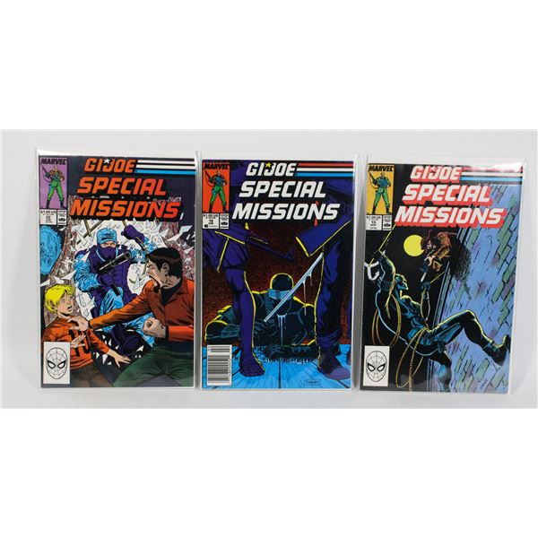 #1267 Marvel Comics G.I. Joe Special Missions Lot