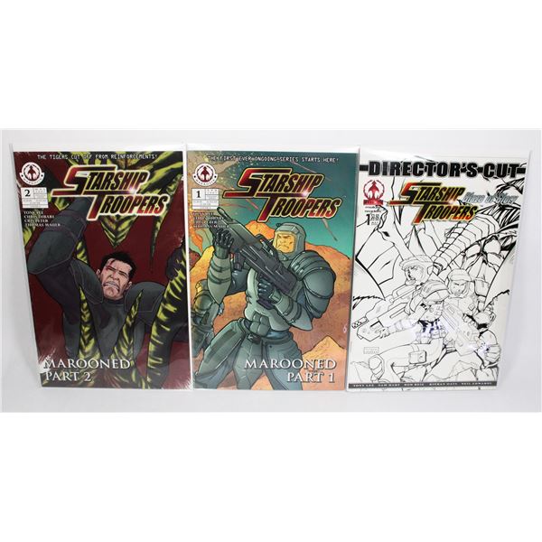 #1273 Markosia Comics Starship Troopers #1-#2 w/