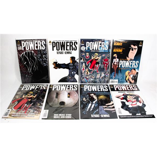 #1274 Icon Comics Powers! Lot of 8 Comic Books