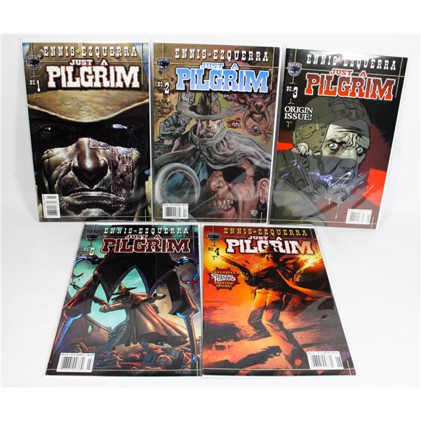 #1275 Black Bull Comics Just a Pilgrim #1-#5 Full