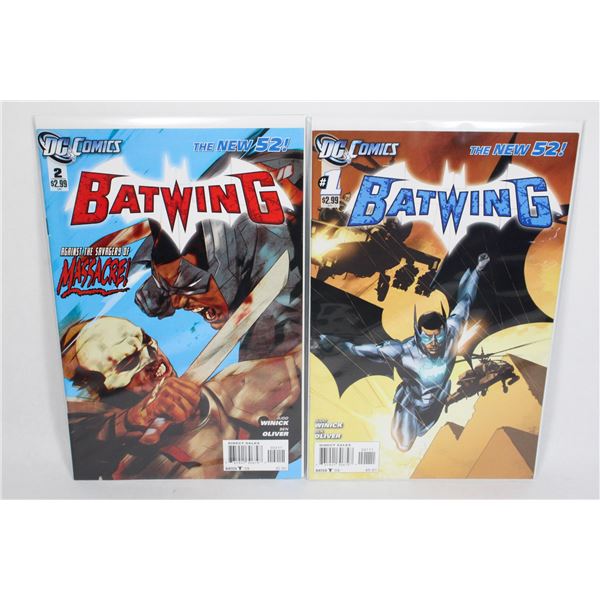 #1290 DC Comics Batwing #1-#2 November 2011