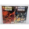 Image 1 : #1291 DC Darkhorse Comics Batman Vs Predator #1-#2