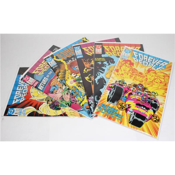 #1292 DC Comics Forever People #1-#6 February 1988