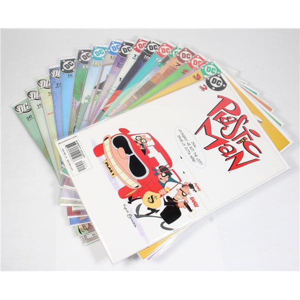 #1293 DC Comics Plastic Man of 18 Comic Books 2004