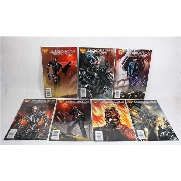 #1297 Dynamite Comics Terminator 2 Infinity Lot