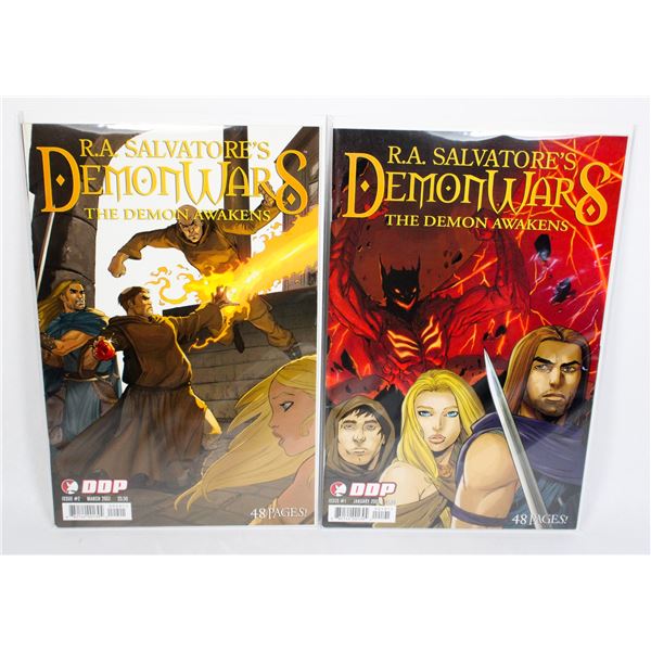 #1299 DDP Comics Demon Wars #1-#2 January 2007