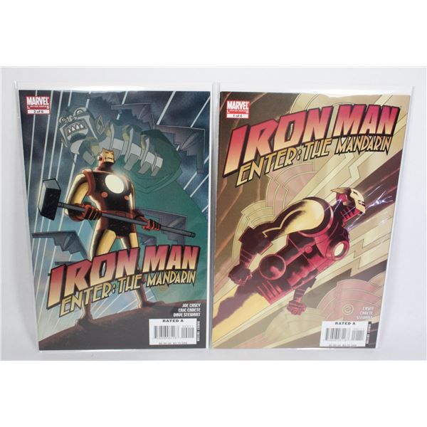 #1301 Marvel Comics Iron Man Enter: The Mandrarin