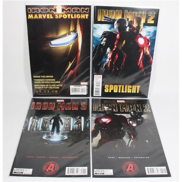 #1302 Iron Man Marvel Spotlight Movie Comic Books