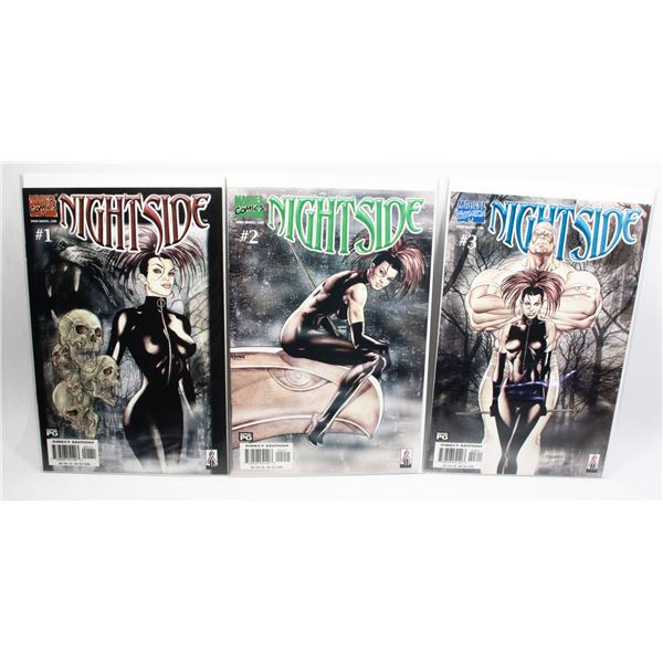 #1305 Marvel Comics Nightside #1-#3 December 2001