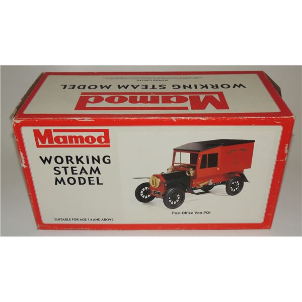 #12A Mamod Working Steam Model Post Office Van