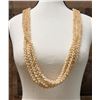 Image 1 : Niihau Triple-Strand Shell Lei, Pikake Style w/ COA 40"L