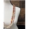 Image 12 : Niihau Triple-Strand Shell Lei Kipona w/ COA 38"L