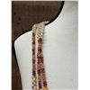 Image 3 : Niihau Triple-Strand Shell Lei Kipona w/ COA 38"L