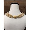 Image 7 : Niihau Triple-Strand Shell Lei Kipona w/ COA 38"L