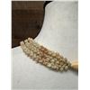 Image 8 : Niihau Triple-Strand Shell Lei Kipona w/ COA 38"L