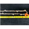 Image 11 : Qty 2 Hilo Hattie Orange Label Shell Lei 36"L