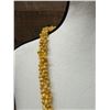 Image 3 : Poe Poe Mongo Yellow Shell Lei 32"L
