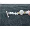 Image 2 : Child's Shell Bracelet w/ Pearl Beads (Rare) 6"L
