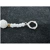 Image 4 : Child's Shell Bracelet w/ Pearl Beads (Rare) 6"L
