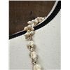 Image 5 : Pikake Style Shell Lei w/ Double Strand Pendant 34"L