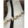 Image 6 : Pikake Style Shell Lei w/ Double Strand Pendant 34"L