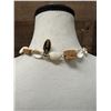 Image 7 : One-of-a-Kind Scallop & Pressed Cork Lei from Japan 36"L