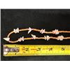 Image 7 : Hand Carved  Mother of Pearl Necklace w/ Dolphin & Shark Amakua 16"L