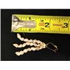 Image 9 : Niihau Triple Strand Onikiniki Momi Shell Earrings w/ Puka Shell 3.5"L