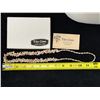 Image 8 : Niihau Laiki/Rice Lei w/ Rare Colors from The Cove in Lahaina 24"L