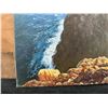 Image 3 : Makapuu Lighthouse Original Oil Painting by Daniel Kim '05, Unframed 20" x 16"