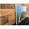 Image 5 : Makapuu Lighthouse Original Oil Painting by Daniel Kim '05, Unframed 20" x 16"