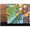 Image 4 : Coconut Palm Artwork by School of Daniel Kim Artist Young Chui, Unframed 20" x 16"