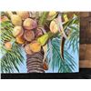 Image 6 : Coconut Palm Artwork by School of Daniel Kim Artist Young Chui, Unframed 20" x 16"