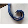 Image 6 : Vintage Domed Hawaiian Pheasant Feather Hat Band Lei on Flannel (Rare) 25"L