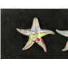 Image 2 : Qty 3 Hawaii Glass Co. Starfish Pendants 2" Dia