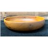 Image 1 : Hawaiian Monkey Pod (?) Bowl w/ Maker's Mark 12" Dia, 3"H