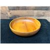 Image 2 : Hawaiian Monkey Pod (?) Bowl w/ Maker's Mark 12" Dia, 3"H