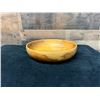 Image 3 : Hawaiian Monkey Pod (?) Bowl w/ Maker's Mark 12" Dia, 3"H